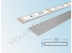Алюминиевая полоса Alu Strip 15х2 мм